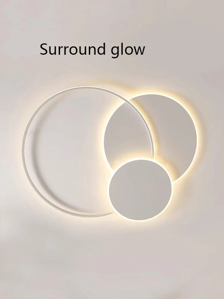 Decorbites™ Kreise LED Deckenleuchten Modernes Minimalismus Dimmbare Schlafzimmerlampenarmaturen