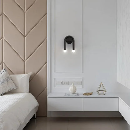Decorbites™ LED-Wandleuchte Schwarz U-förmiges Design - Modernes Innenraum-Minimalistisches Licht