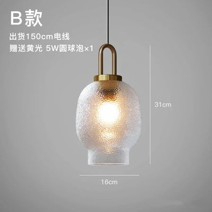 Decorbites™ Glasanhängerleuchten - Moderne nordische LED-Hängeleuchte für die Hausdekoration