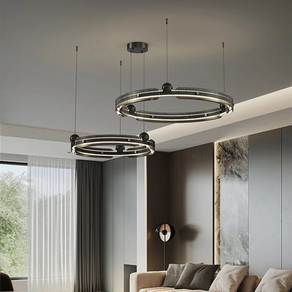 Decorbites™ Leuchtender Luxus-Kreisleuchte LED Wohnzimmer-Kronleuchter