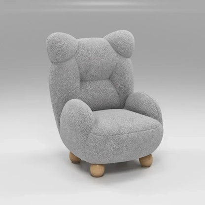 Decorbites™ Kinder Lammvelours Bären-Sofasessel: Süßer & gemütlicher Einzel-Sitz für Schlafzimmer & Wohnzimmer