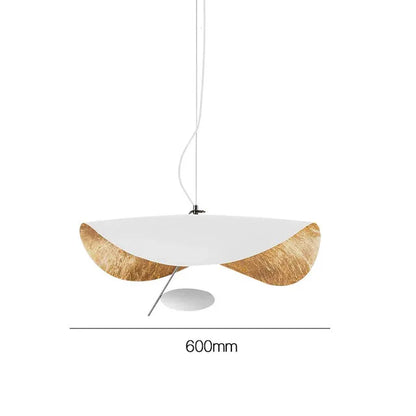 Decorbites™ Lederarm-Manta-Hängeleuchte - Industrielles Retro-Design, Weiß & Schwarz.
