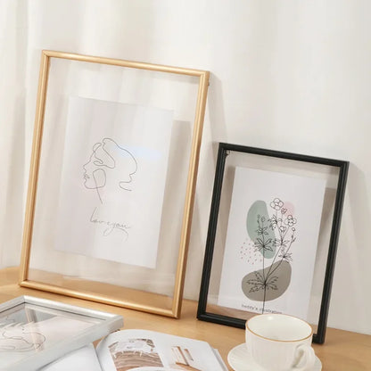 Decorbites™ Klarrahmen Moderner Aufhängbarer Bilderrahmen Acryl Heimdekoration