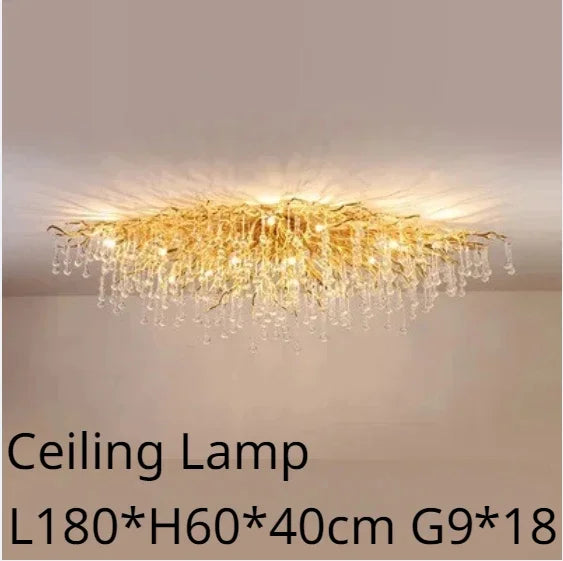 Luxury Crystal Ceiling Chandelier