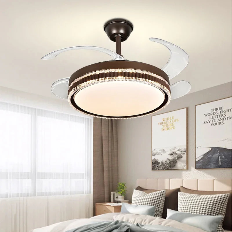 Bladeless Ceiling Fan Chandelier