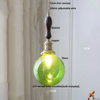 Decorbites™ Klar-Glas-LED-Hängeleuchte für Esszimmer, Kaffee, Restaurant, Gang – Modernes nordisches Design