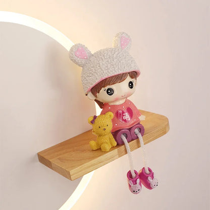 DecorBites™ LED Wall Lamp: Modern Nordic Design for Children's Room, Bedroom, Living Room