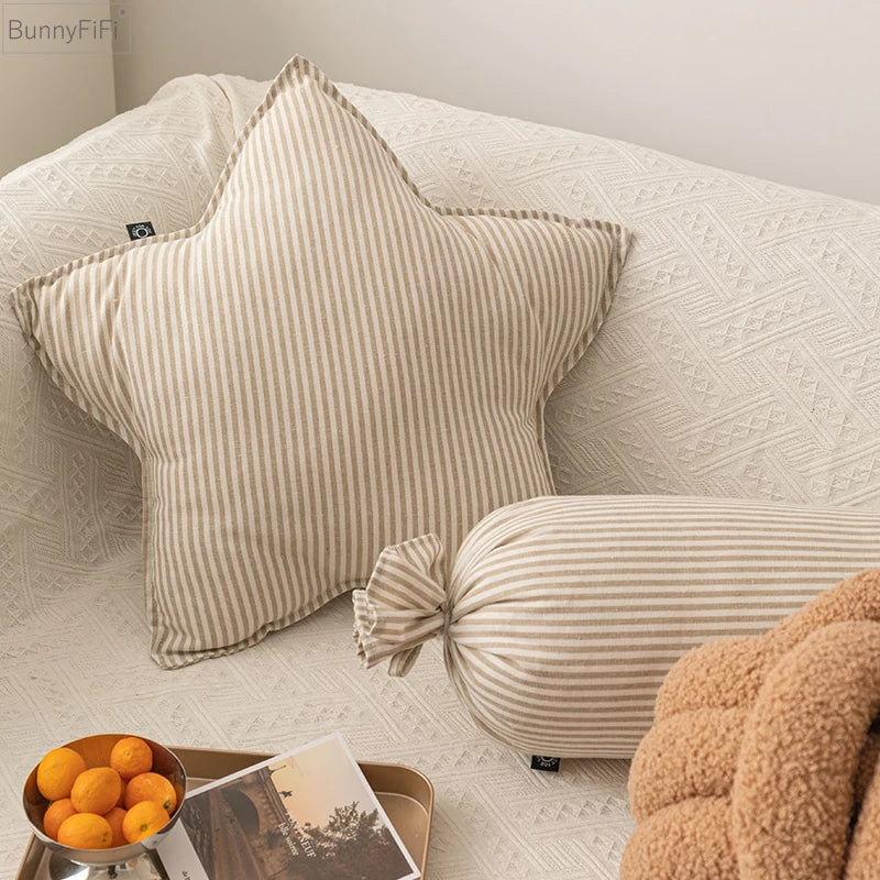 Star Moon Stripe Cushion