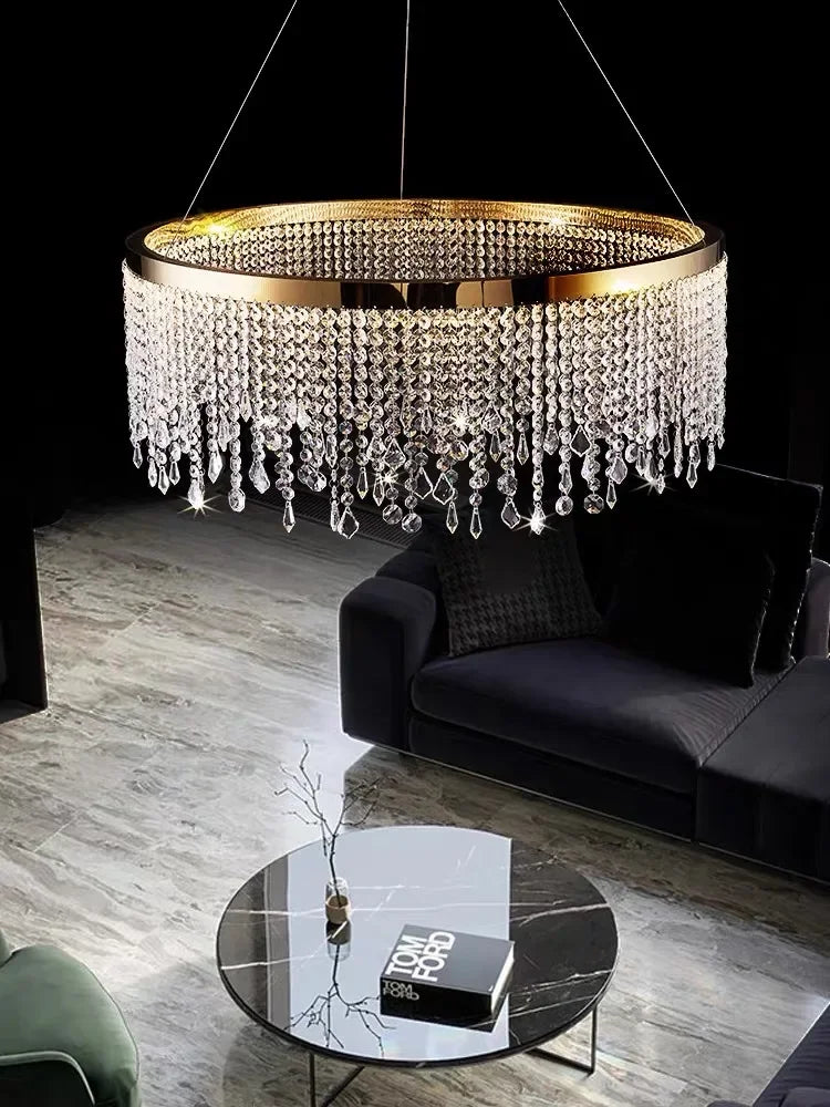 Decorbites™ Kristall-Lüster: Moderne nordische LED-Hängeleuchte für luxuriöse Heimdekoration