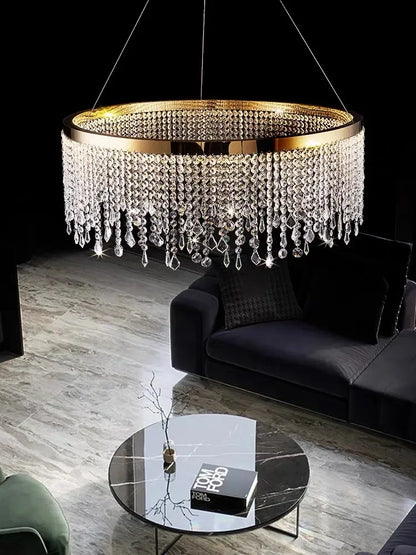 Decorbites™ Kristall-Lüster: Moderne nordische LED-Hängeleuchte für luxuriöse Heimdekoration