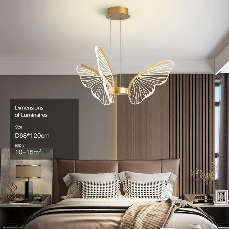 Decorbites™ LED-Schmetterlings-Lüster: Moderne Leuchten für die Einrichtung des Zuhauses