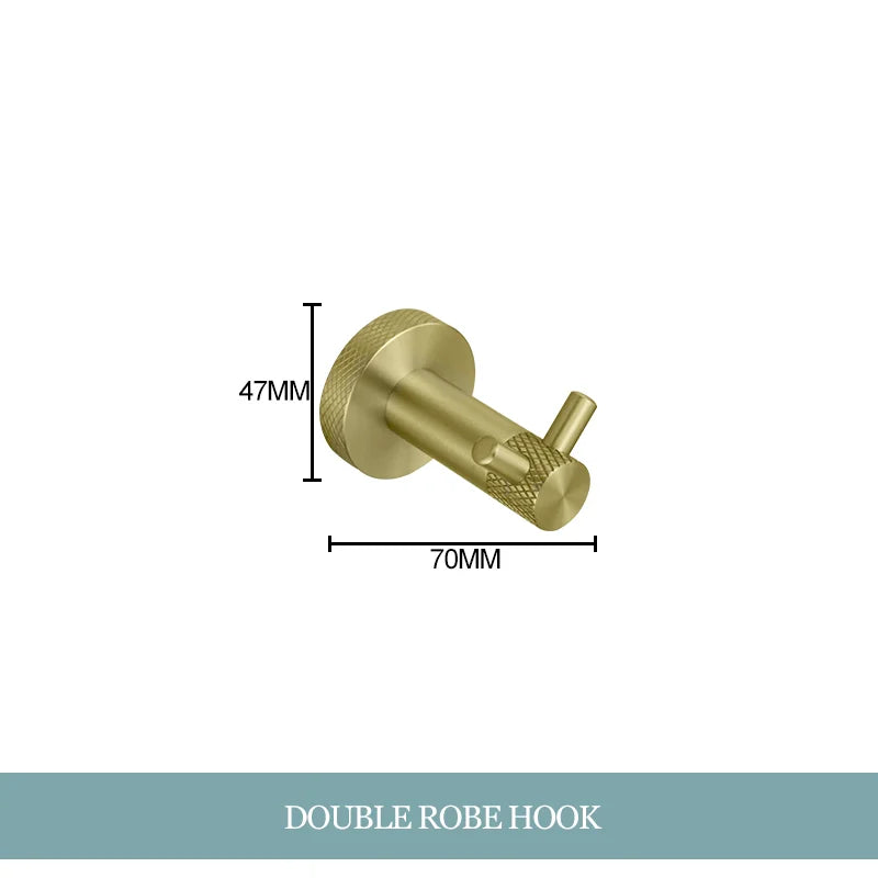 Gold Bathroom Hardware Set