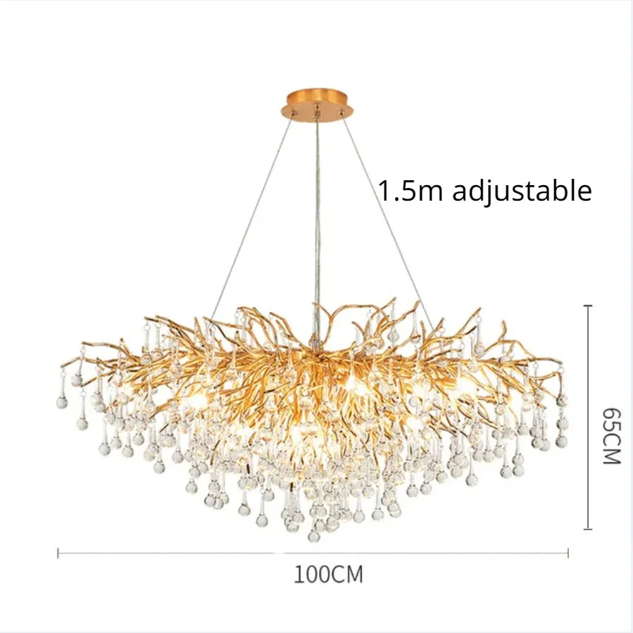 Luxury Crystal Ceiling Chandelier