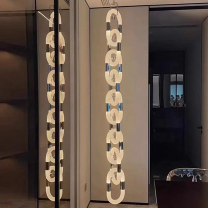 Decorbites™ Kristall-Goldkette-Hängelampe Deckenleuchte für die Hausdekoration