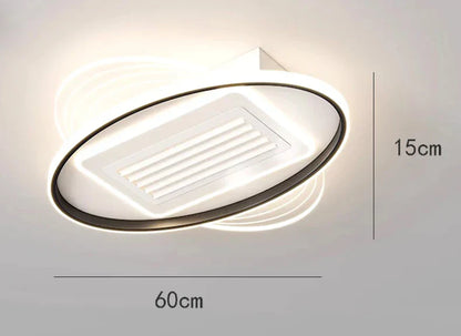 Decorbites™ Kinderzimmer-Deckenventilator mit Fernbedienung & Licht - Moderner blattloser LED-Ventilator