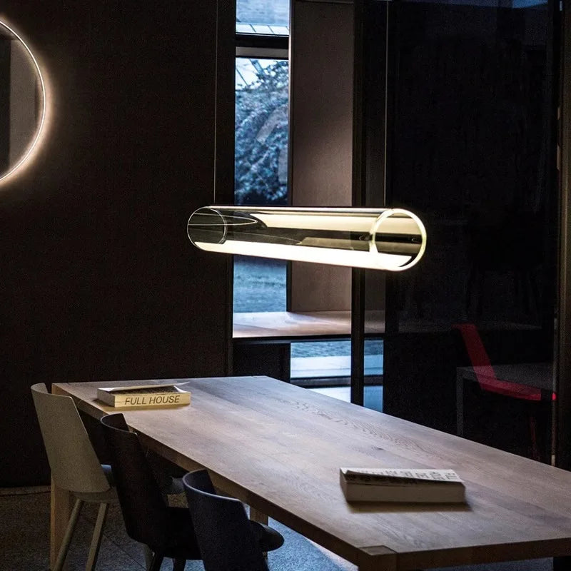 Decorbites™ Klares Glas-Zylinder-Leuchter - Moderne dekorative Innen-Aufhängelampe