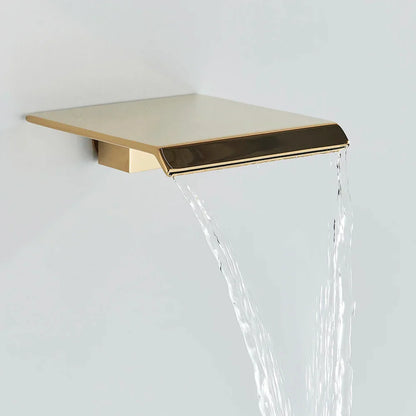 Decorbites™ Schwarzes Digitales Duscharmatur-Set mit Regendusche und Ganzmetall-Mischer Display