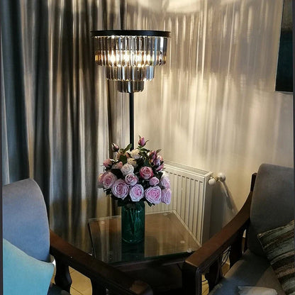 Decorbites™ Kristallbodenleuchte: Modernes nordisches Design für luxuriöse Wohnzimmerdekoration