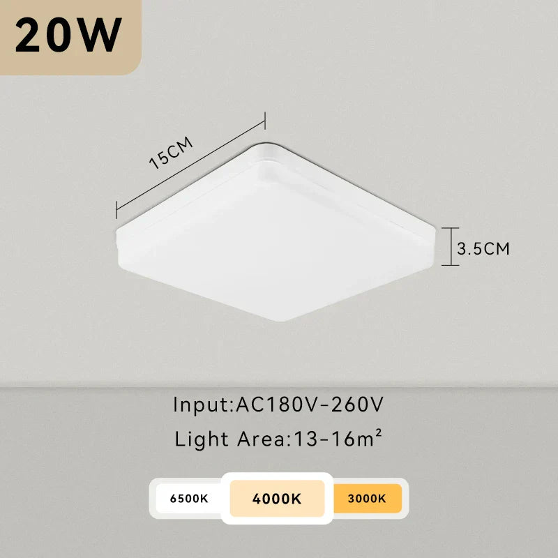 Decorbites™ LED-Deckenleuchter: Modernes 220V-Leuchten für das Wohnzimmer mit ultradünnem Design