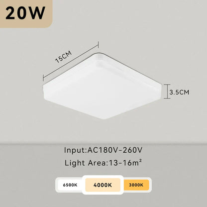 Decorbites™ LED-Deckenleuchter: Modernes 220V-Leuchten für das Wohnzimmer mit ultradünnem Design
