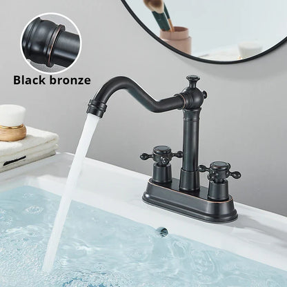 Decorbites™ Schwarze Messing Wasserfall Beckenarmatur - Einhebel-Waschbeckenhahn