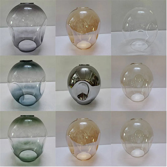 Decorbites™ Glas-Schirm-Ersatz für DNA Magic Bean Lights | 4,5 cm Fassung E27 Lampenabdeckung