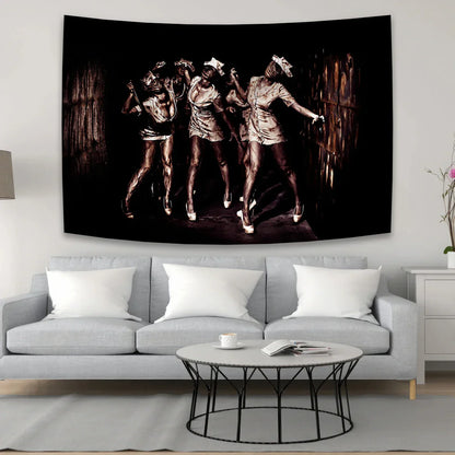 DecorBites™ Horror Movie Character Tapestry Wall Hanging Bedroom Decor