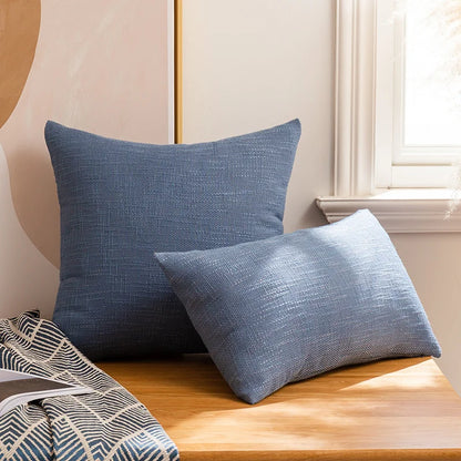 Decorbites™ Leinen-Baumwoll-Kissenbezug 100% Polyester Dekokissenbezug für die Hausdekoration