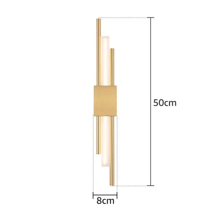 Decorbites™ Acrylrohr-LED-Wandleuchte: Moderne stilvolle Wandlampe für Wohnzimmer, Schlafzimmer, Flur