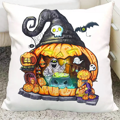 Decorbites™ Halloween-Plüsch-Kartoffelkissen für Wohnzimmer und Schlafzimmer, festliche Dekoration