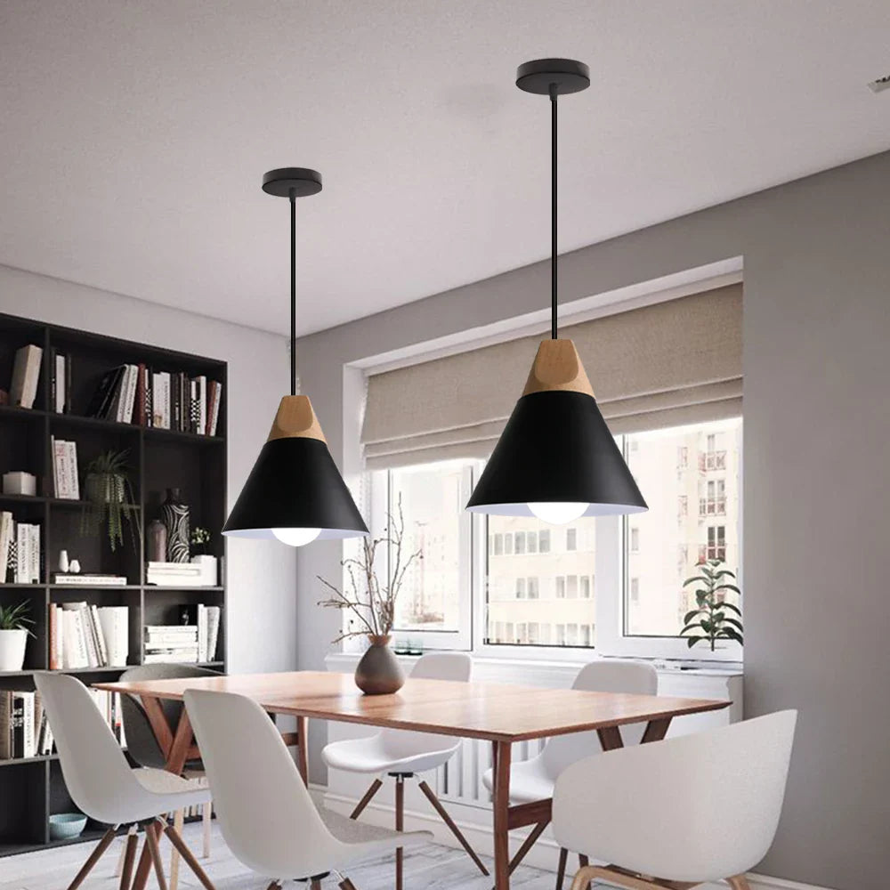 Decorbites™ Industrielle Pendelleuchte Modern Vintage Retro Loft Hängelampe Nordisches Design