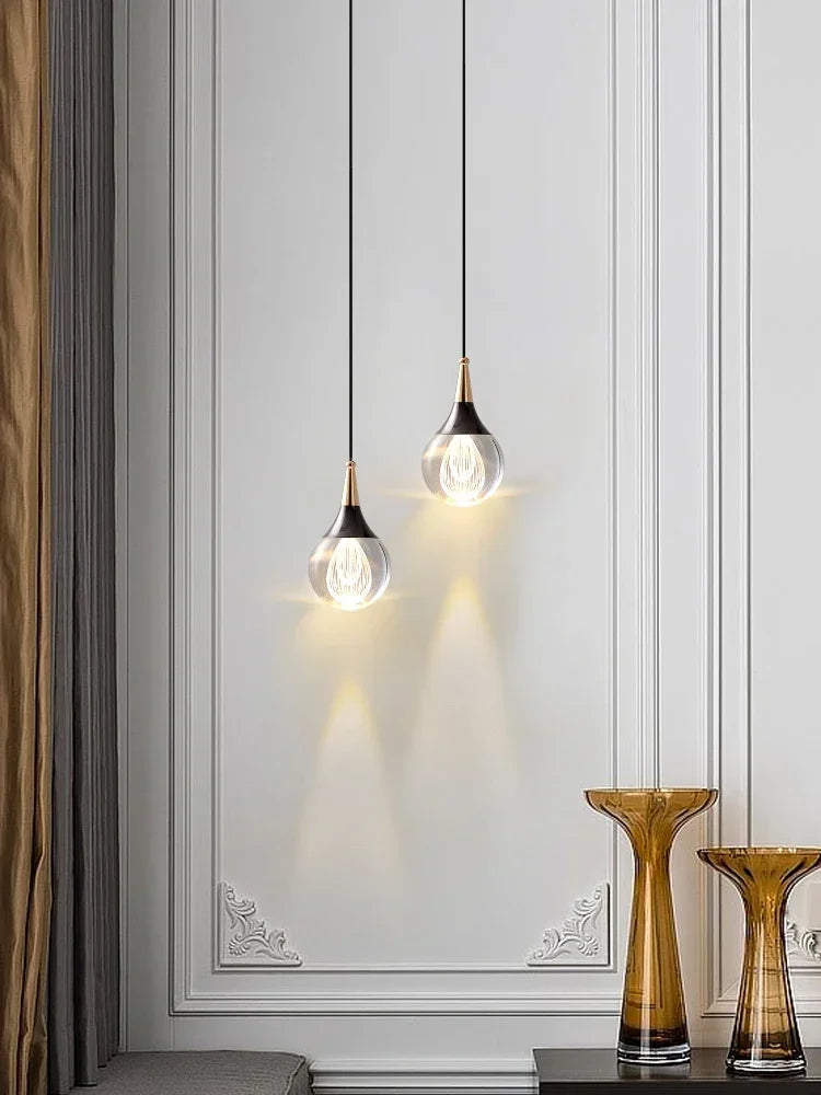 Decorbites™ Kristall-LED-Kugel-Hängeleuchter für Esszimmer, Schlafzimmer, Küche und Restaurant-Dekoration