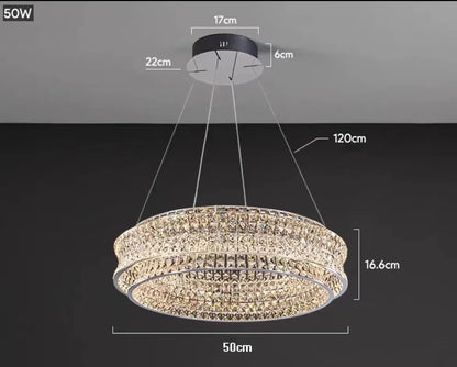 Decorbites™ K9-Kristall-Luxus-Lüster für Restaurant Bar Hotel LED-Lampen