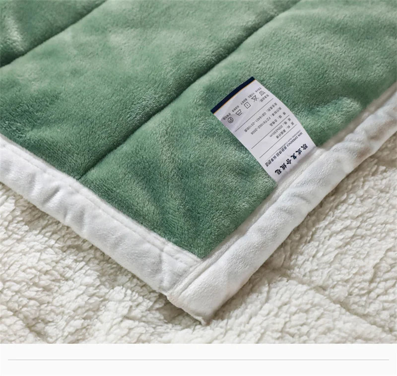 Decorbites™ Kuscheliges Korallen-Fleece-Doppelbettdecken - Superweiche Plüschdecke
