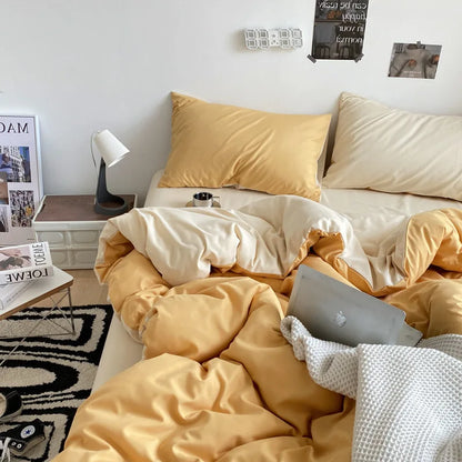 Decorbites™ Baumwoll-Geblümtes Daunenbettbezug Weiche Bettdecke Hautfreundliche Bettwäsche