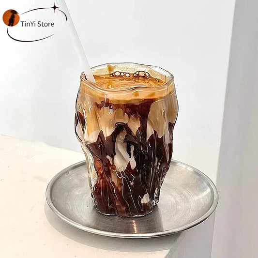 Decorbites™ hitzebeständiges Glas-Trinkgeschirr-Set für die Hausbar: Kaffee, Wein, Whiskey, Tee, Saft.