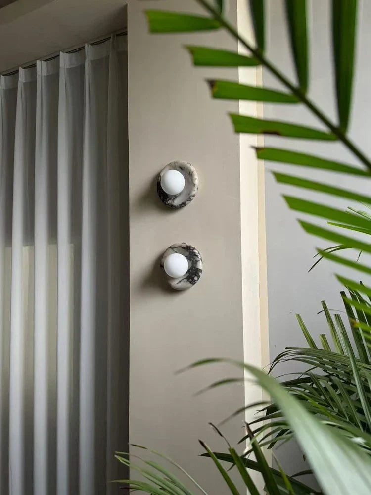 Decorbites™ Jade-Marmor-Wandlelampen: Luxuriöse Leuchten für Schlafzimmer, Badezimmer und Gangdekoration