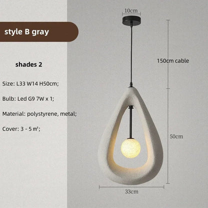 DecorBites™ LED Pendant Chandelier for Dining Room Home Decor Lighting Fixture