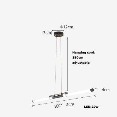 Decorbites™ dimmbare LED-Acrylkronleuchter-Beleuchtung für das Esszimmer