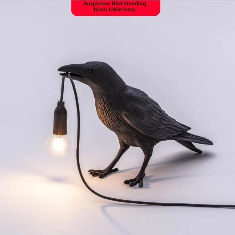 Decorbites™ Lebendige Vogel Harz-Tischlampe - Heimdekoration-Beleuchtung für Schlafzimmer, Wohnzimmer
