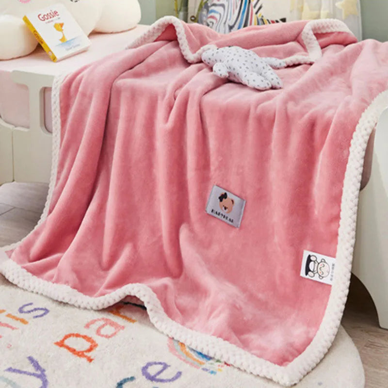 Decorbites™ Kinder-Flanell-Nickerchen-Decke - Leicht & Gemütlich Einzelbettüberwurf