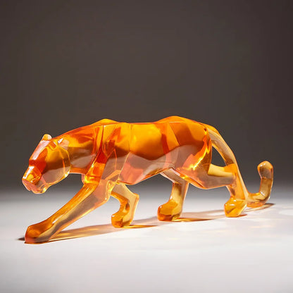 Decorbites™ Leopard Gepard Harz-Tier-Skulpturen für die Heimdekoration