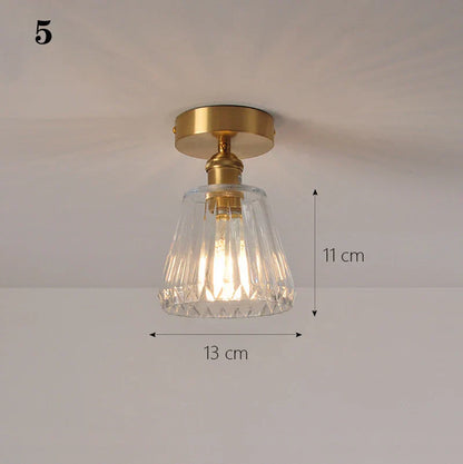 Decorbites™ Glas-Schirm-Hängeleuchte für Küchen-Gang-Schlafzimmer LED-Leuchten-Armaturen