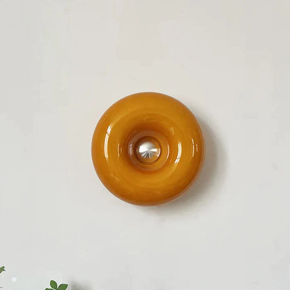 Decorbites™ Donut-Wandlampe: Bauhaus-Retro-Fernseherleuchte für Schlafzimmer zur Schaffung von Atmosphäre & Ambiente