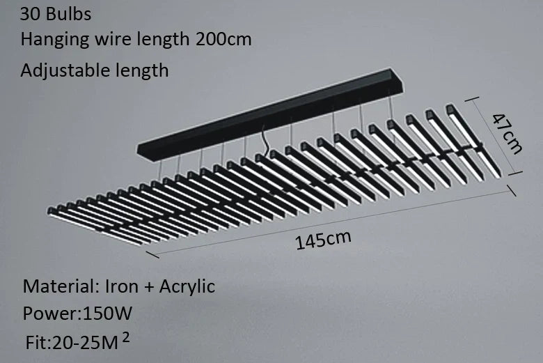 Modern Art LED Pendant