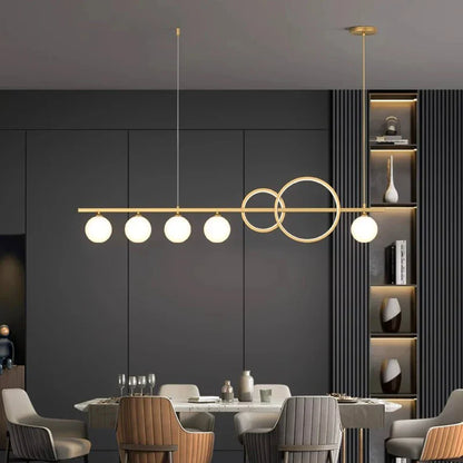 Decorbites™ Elegante Kronleuchter Esszimmer-Pendelleuchte Deckenleuchte für Salon und Heimdekoration