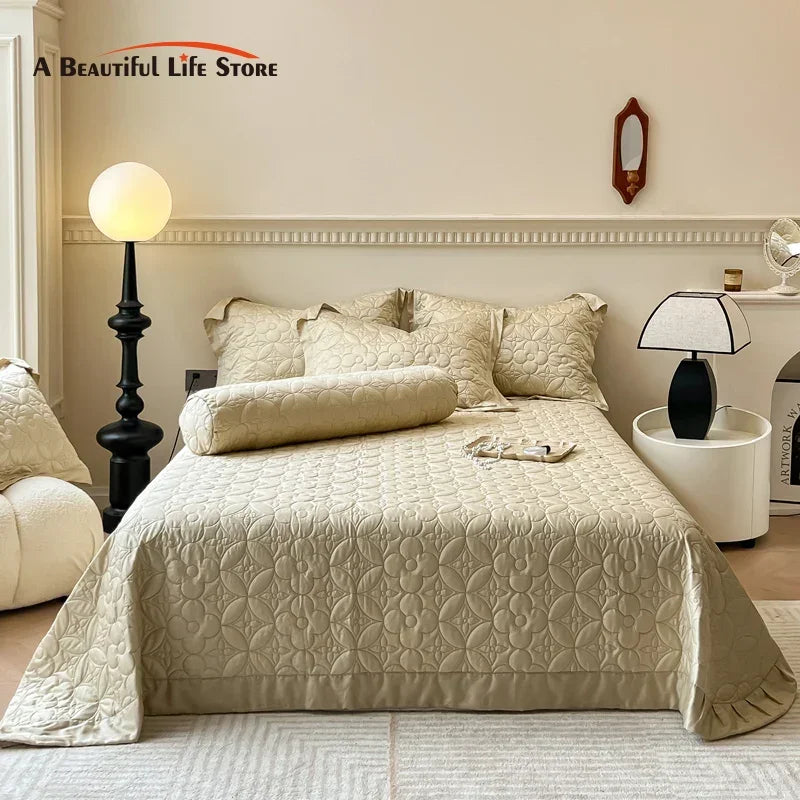 DecorBites™ Eucalyptus Fiber Bedspread for a Cooling, Silky Bed Experience