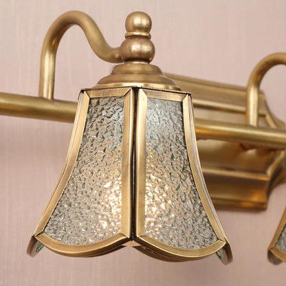 DecorBites™ Golden Glass Mirror Cabinet Light for Bedroom and Bathroom