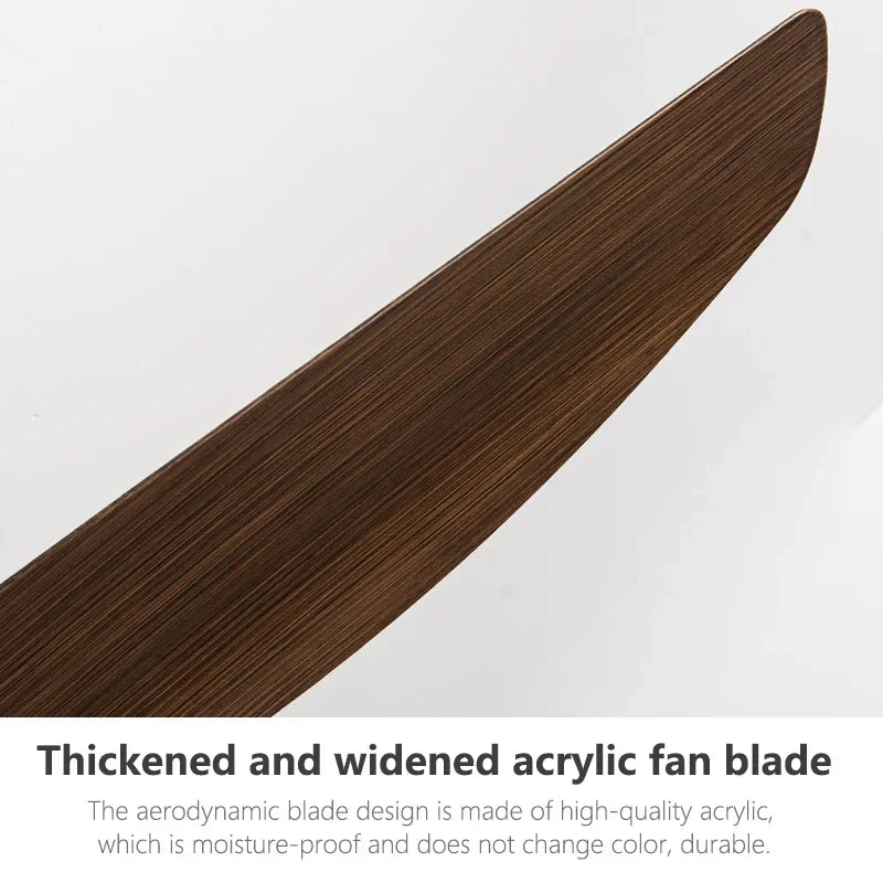 Decorbites™ 58-Zoll Deckenventilator in Schwarz mit Fernbedienung für gewerbliche Nutzung