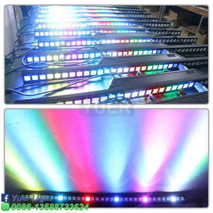 Decorbites™ LED-Strahler-Wandbeleuchtung RGB DJ-Disco-Bühnen-Stroboskop-Effekt